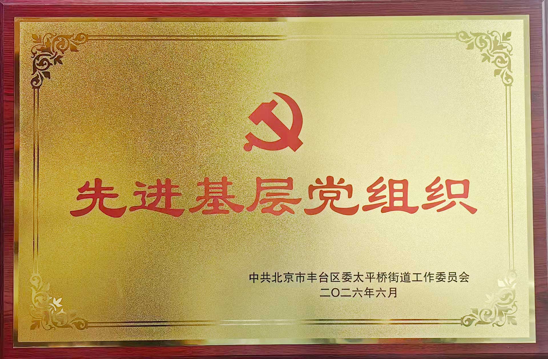 喜报｜党建引领践初心 载誉前行庆华诞——华体会·官方版网站登录入口-华体会(中国)招标集团党支部获评辖区“优秀基层党组织”